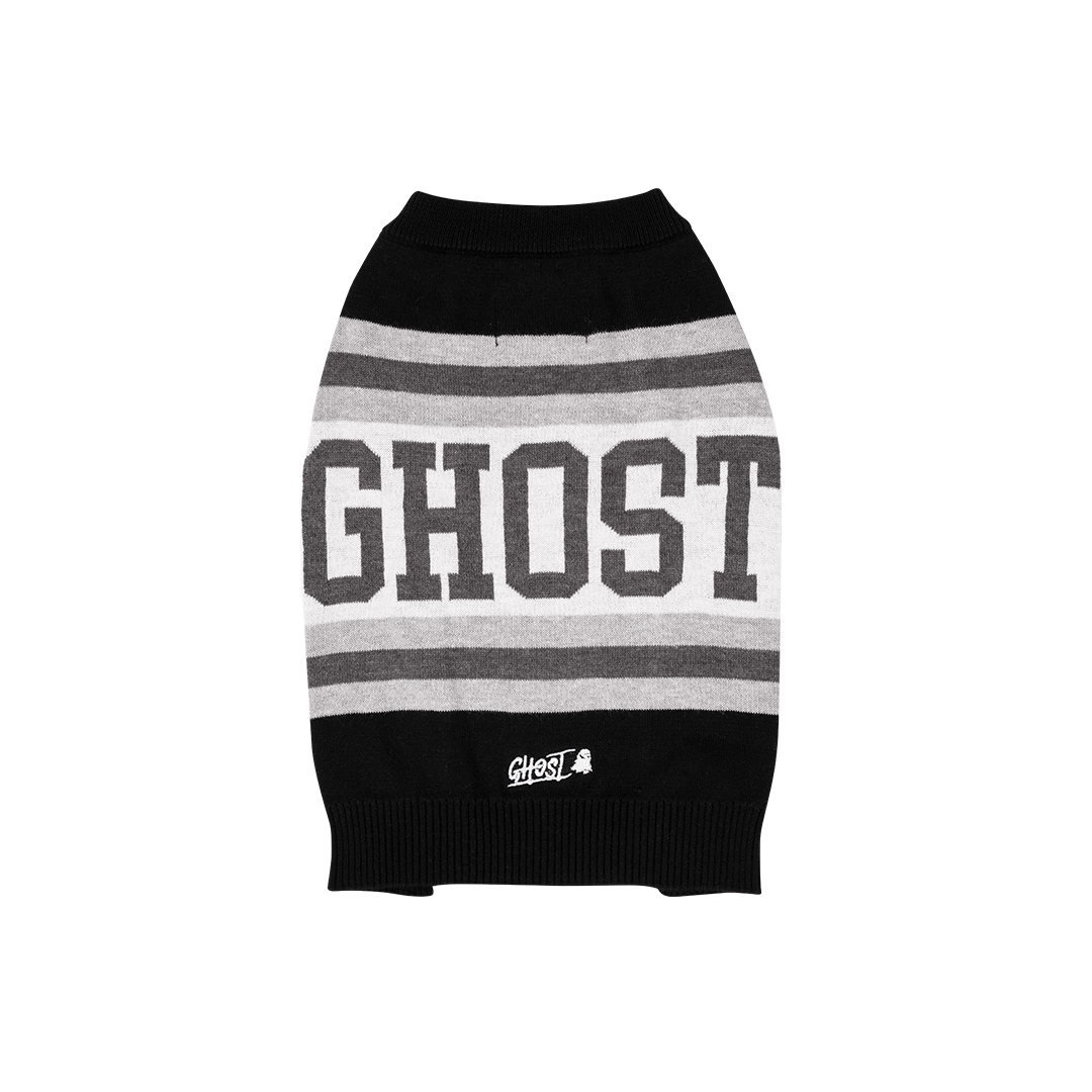 GHOST® PET SWEATER | BLACK