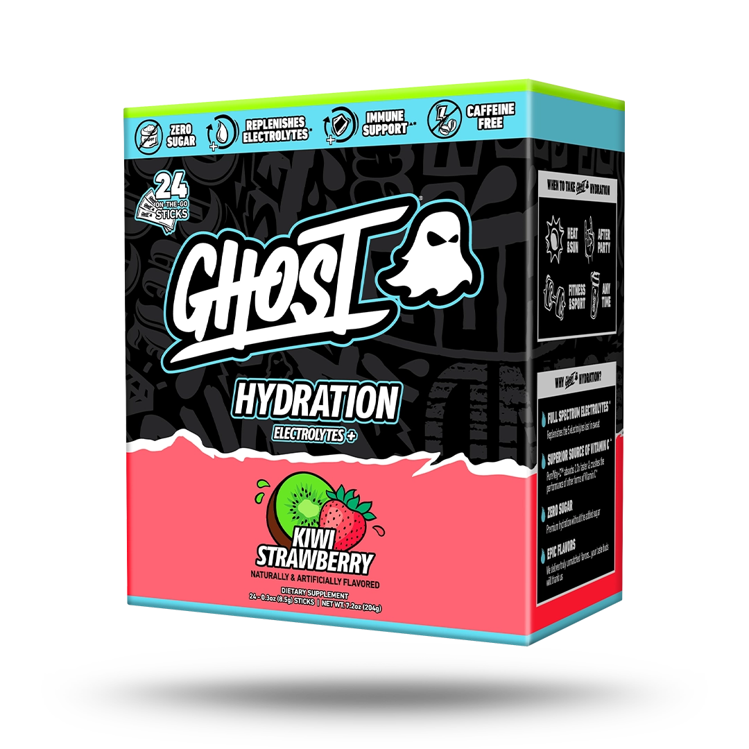 GHOST® HYDRATION STICKS 24-PACK | KIWI STRAWBERRY