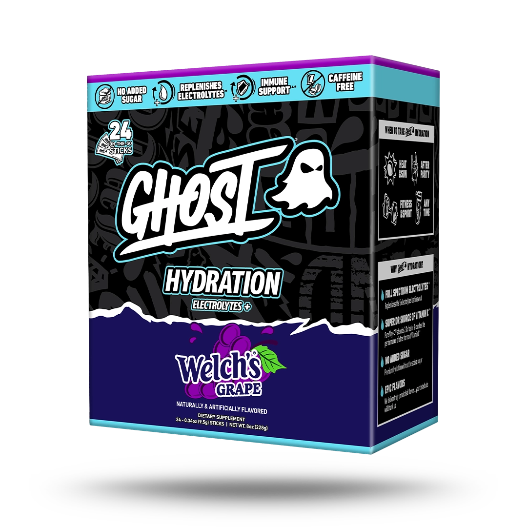 GHOST® HYDRATION STICKS 24-PACK x WELCH'S® | GRAPE