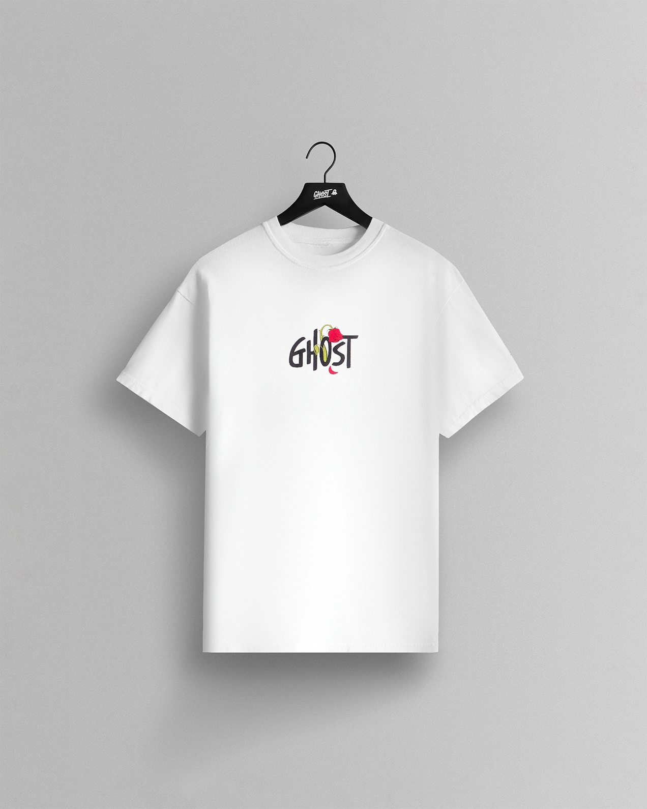 GHOST® IN THE PIT TEE | WHITE V2