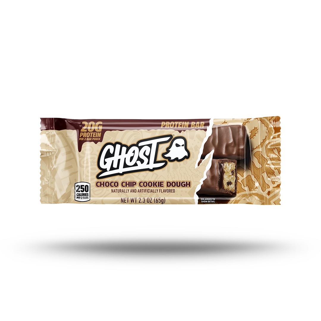 GHOST® PROTEIN BAR | CHOCO CHIP COOKIE DOUGH BAR