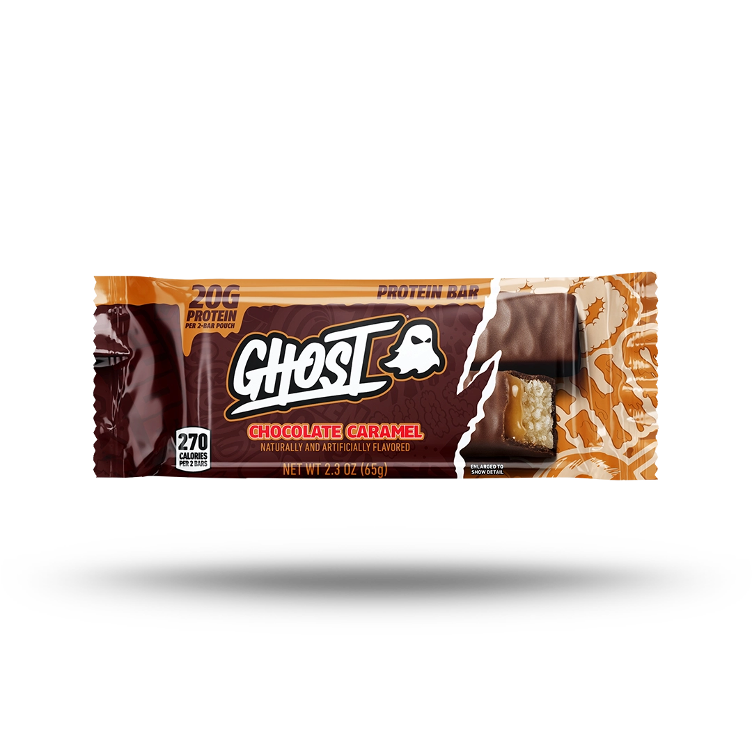 GHOST® PROTEIN BAR | CHOCOLATE CARAMEL BAR