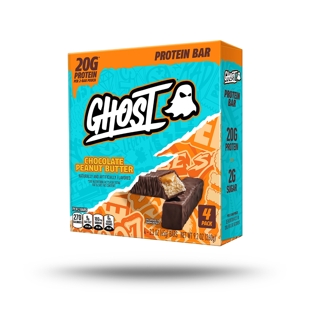 GHOST® PROTEIN BARS | CHOCOLATE PEANUT BUTTER 4 PACK
