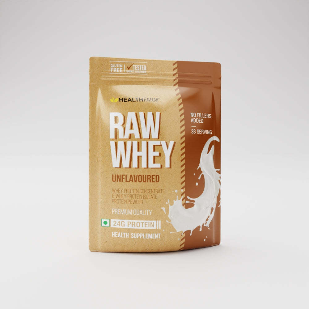 Raw Whey (Unflavoured) Whey Protein Concentrate & Isolate Protein Powder