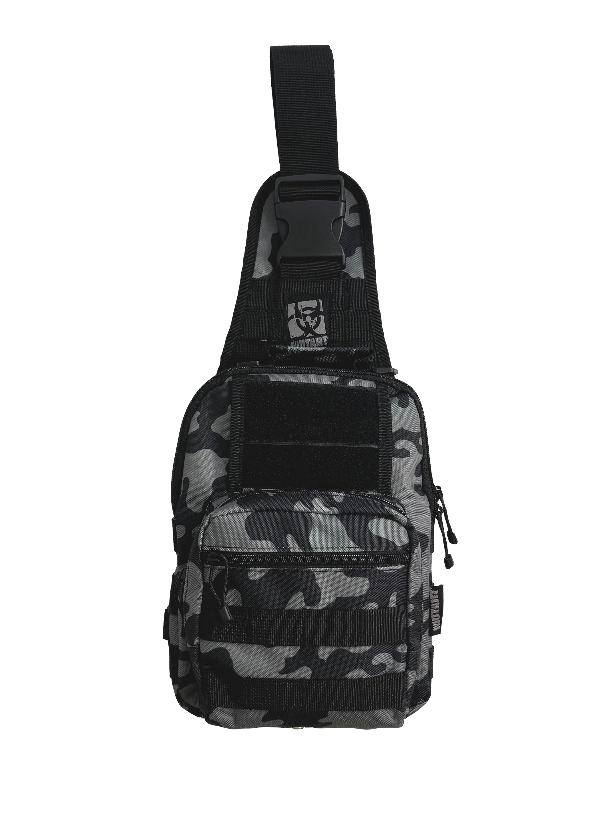 MUTANT® ALPHA GYM CROSS-BODY BAG (BLACK CAMO)