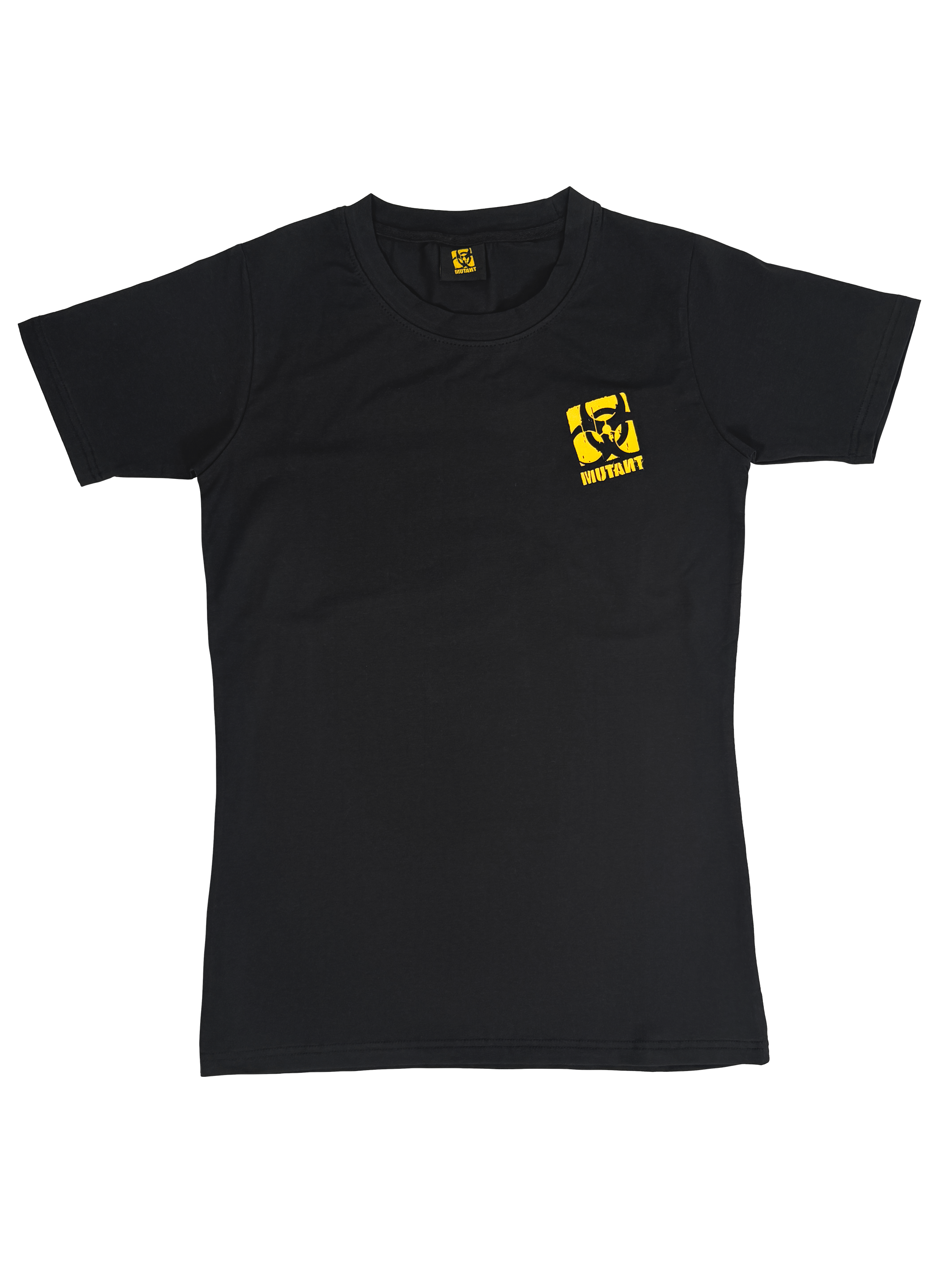 MUTANT® BORN HARDCORE WOMEN’S HARDLINE GYM T-SHIRT (BLACK)