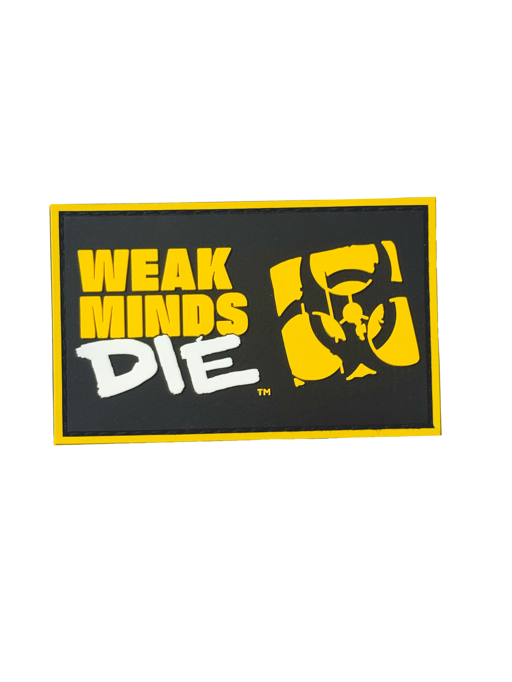 MUTANT® MIND’FK Weak Minds Die 80x50mm Black