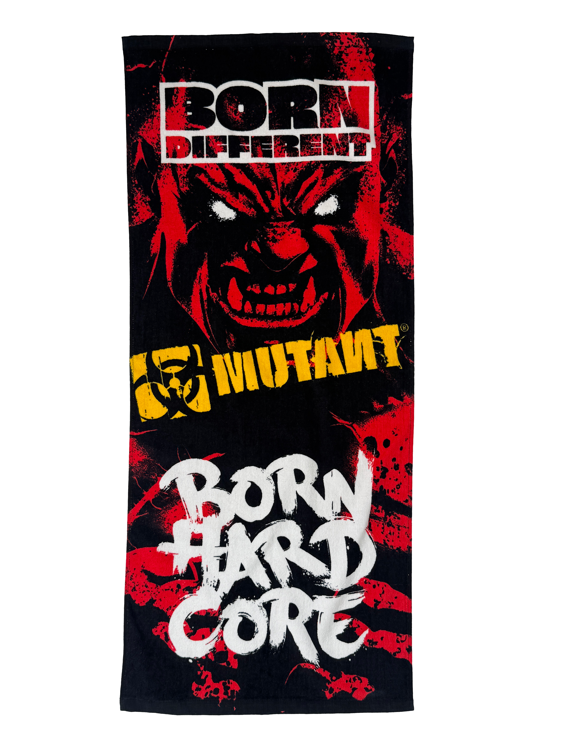 MUTANT® BORN HARDCORE GYM TOWEL - THE FACE
