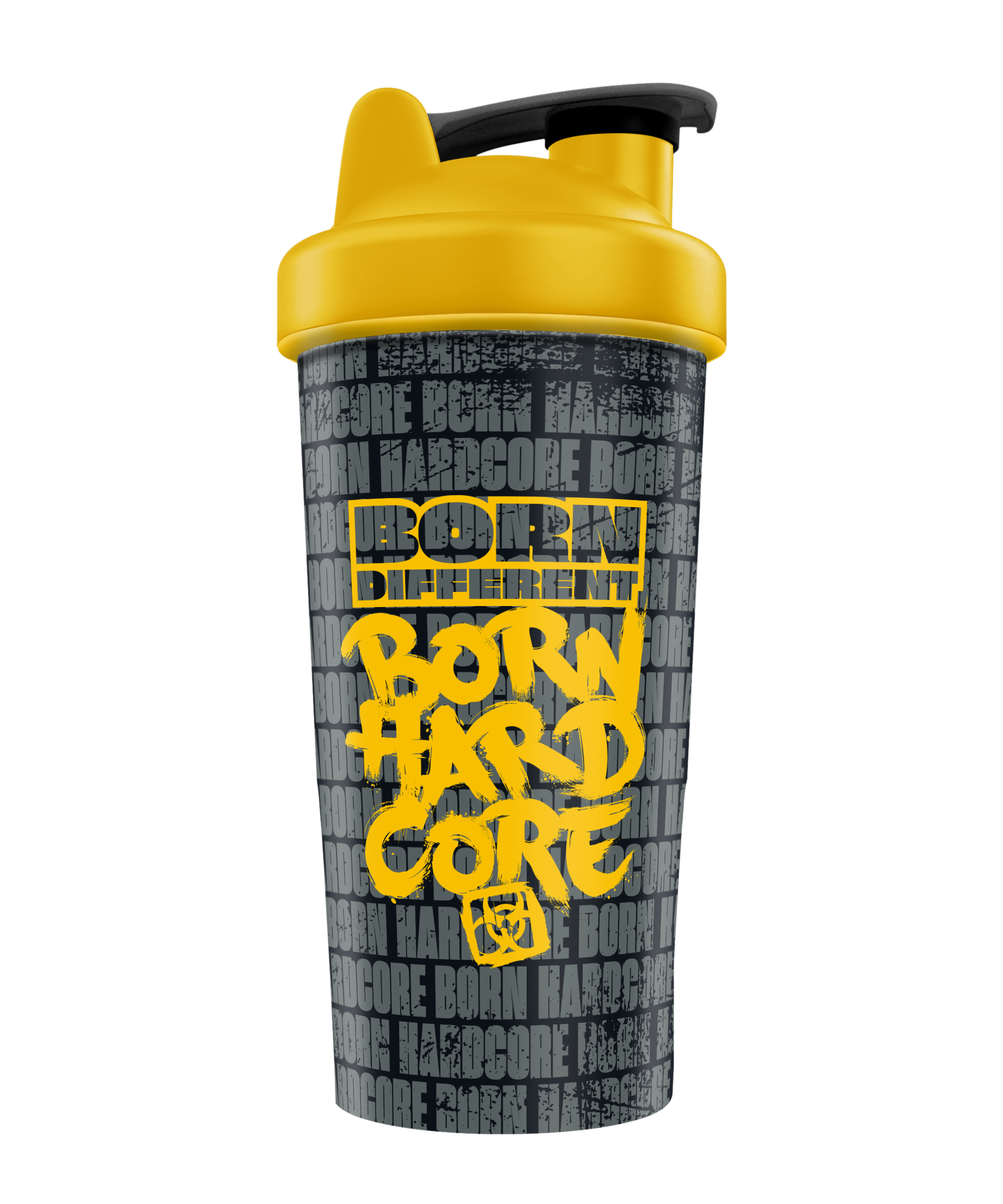 MUTANT® Born Hardcore Wrapped Shaker 28oz (yellow)