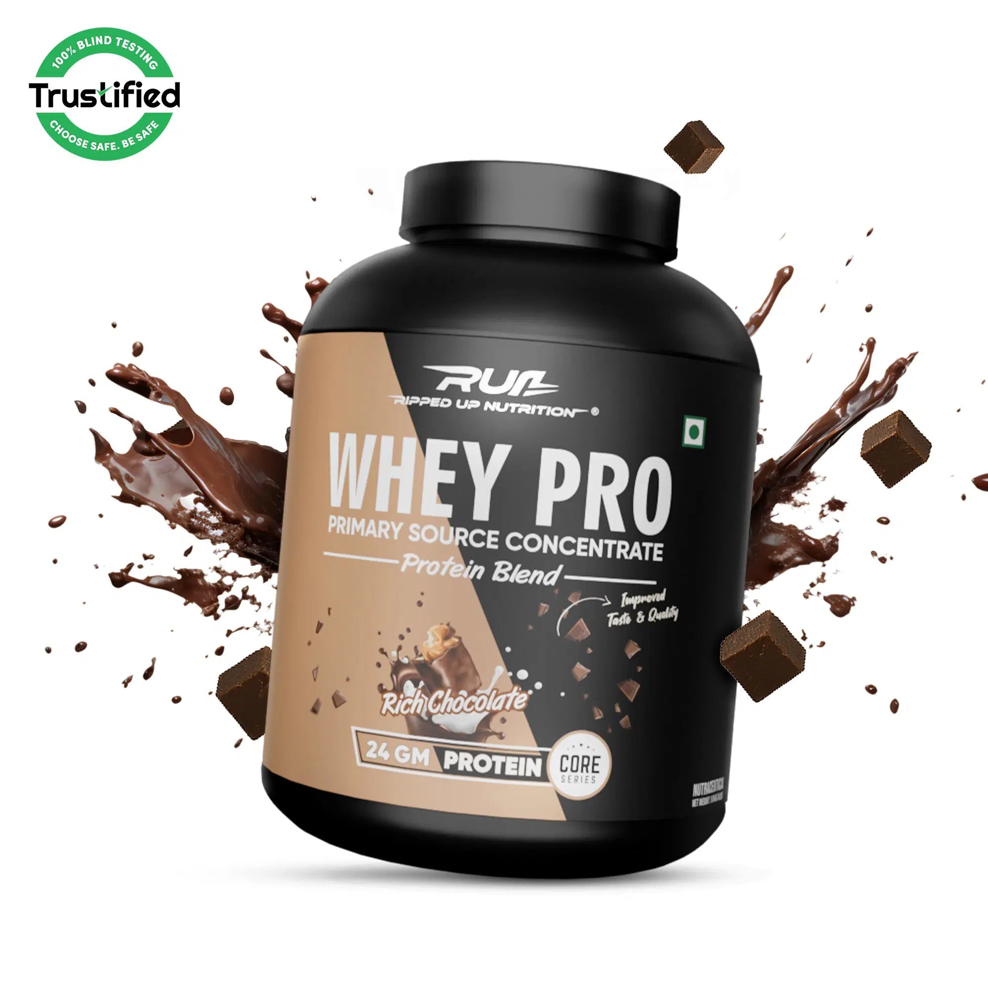 Whey PRO- Trustified™ (Primary Isolate + Concentrate Blend)